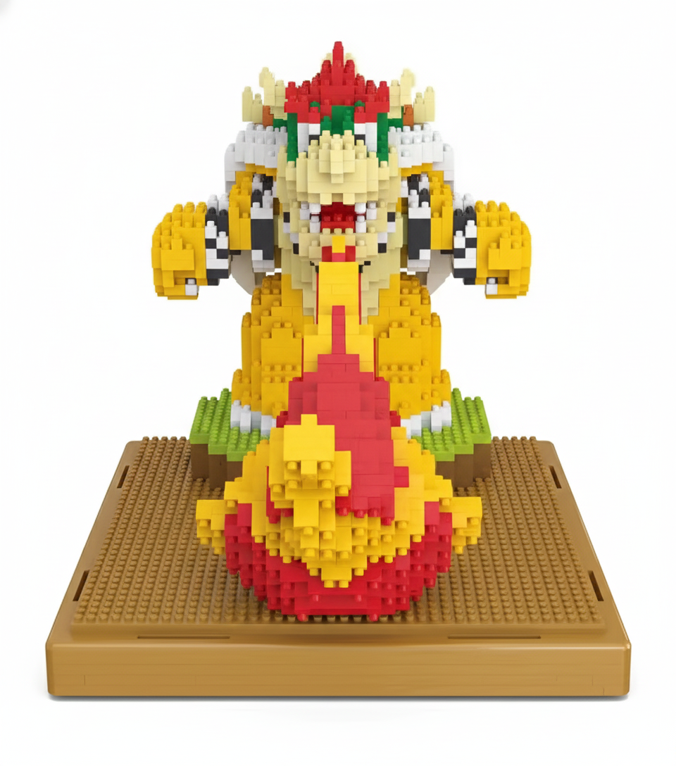 Bowser Fuego Armable - Imagen 2