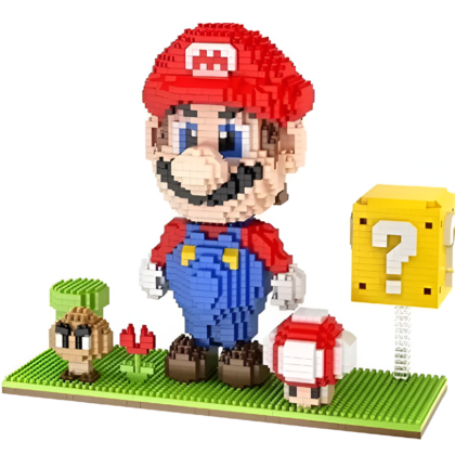 Mario Y Bloque Armable