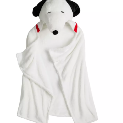 Manta Con Gorro De Snoopy